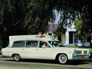 Pontiac Bonneville Rescuer Ambulance by Superior 1964 года